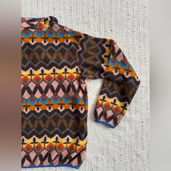 Rare Patagonia Companions Big Anthos Pink Fleece Snap-T Pullover XS || ASO - Picture 3 of 10